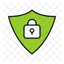Cybersecurity Badge Crest Icon