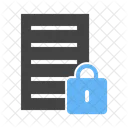 Secure Data Lock Icon