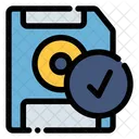 Secure Save Data Icon