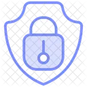 Secure Access Duotone Line Icon Icon