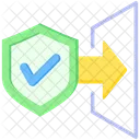 Secure Access Authentication Security Icon