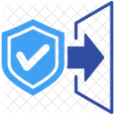 Secure Access Authentication Security Icon