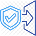Secure Access Authentication Security Icon
