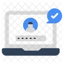 Secure Account  Icon