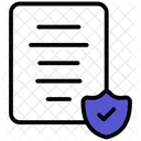 Contract Protection Data Icon