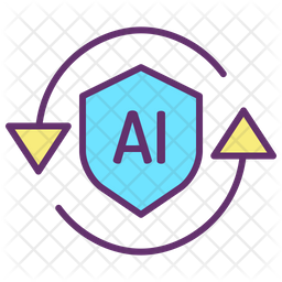 Secure Ai Icon Of Colored Outline Style Available In Svg Png Eps Ai Icon Fonts