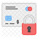 Secure Atm Card  Icon