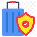 Secure Bag Baggage Briefcase Icon