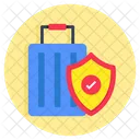 Secure Bag Baggage Briefcase Icon