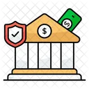 Secure Bank Safe Bank Bank Security Icon