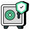 Secure Bank Vault  Symbol
