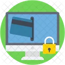 Secure Banking Internet Icon