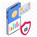 App Security Secure Banking Business App Protection Icon