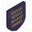 Secure Binary Data Binary Code Digital Code Icon