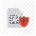 Secure Shield Binary Icon