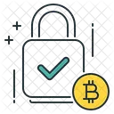 Secure Bitcoin Bitcoin Encryption Icon