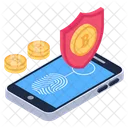Secure Bitcoin  Icon