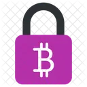 Bitcoin Security Bitcoins Protection Secure Bitcoin Icon