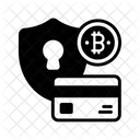 Secure bitcoin payment  Icon