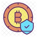 Secure Secure Bitcoin Verified Secure Bitcoin Icon