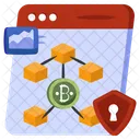 Blockchain Security Cryptocurrency Security Crypto Icon