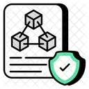 Secure Blockchain Blockchain Security Crypto Icon