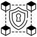 Secure blockchain  Icon