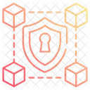 Secure blockchain  Icon