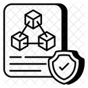 Secure Blockchain  Icon