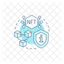 Nft Virtual Digital Icon