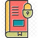 Secure Book Agenda Book Icon