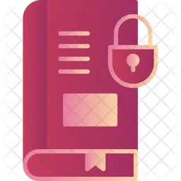 Secure Book  Icon