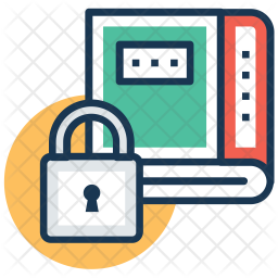 Secure Book Icon