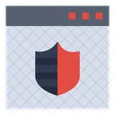 Browser Secure Shield Icon