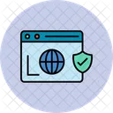Secure  browser  Icon