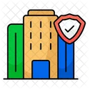 Secure Building Building Security Building Protection Icon