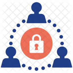 Secure Business Team  Icon