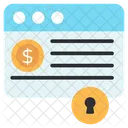 Secure Business Website  Icon