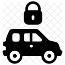 Secure Car Car Lock Car Protection Icon