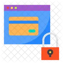 Website Card Lock Icon