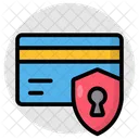 Secure Card Payment Bank Card Smartcard Icon