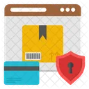 Secure card payment  Icon