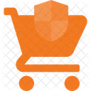 Cart Protect Secure Icon