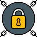 Secure Chain  Icon