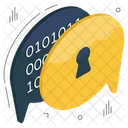 Secure Chat Encrypted Chat Encrypted Message Icon