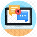 Confidential Talk Secret Chat Secure Communication Icon