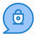 Secure Chat Icon