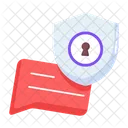 Secure Chat Secure Message Safe Message Icon