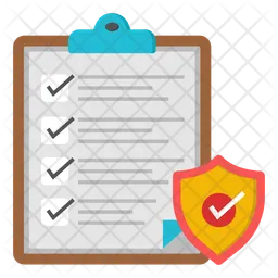 Secure checklist  Icon