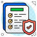 Secure Checklist Secure List Secure Todo Icon